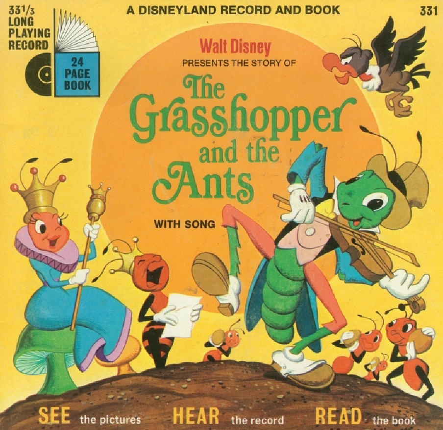 Grasshoper and the Ants (01),绘本,绘本故事,绘本阅读,故事书,童书,图画书,课外阅读